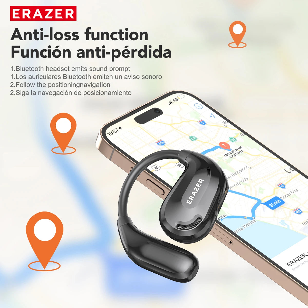 Bluetooth Earphones Headsets AI Translator Earbuds Wireless Headphones