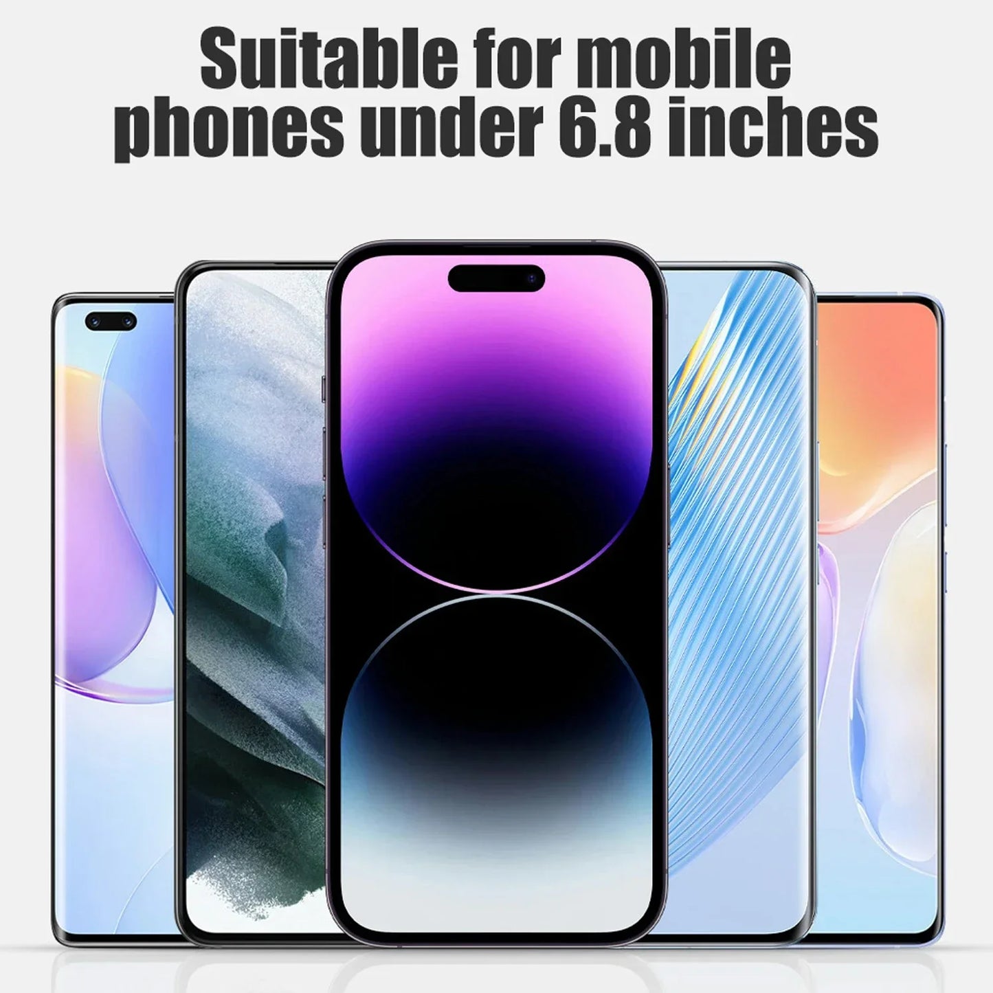 Waterproof Wall Mount Phone Holder 360° Rotatable Smartphone Storage Case