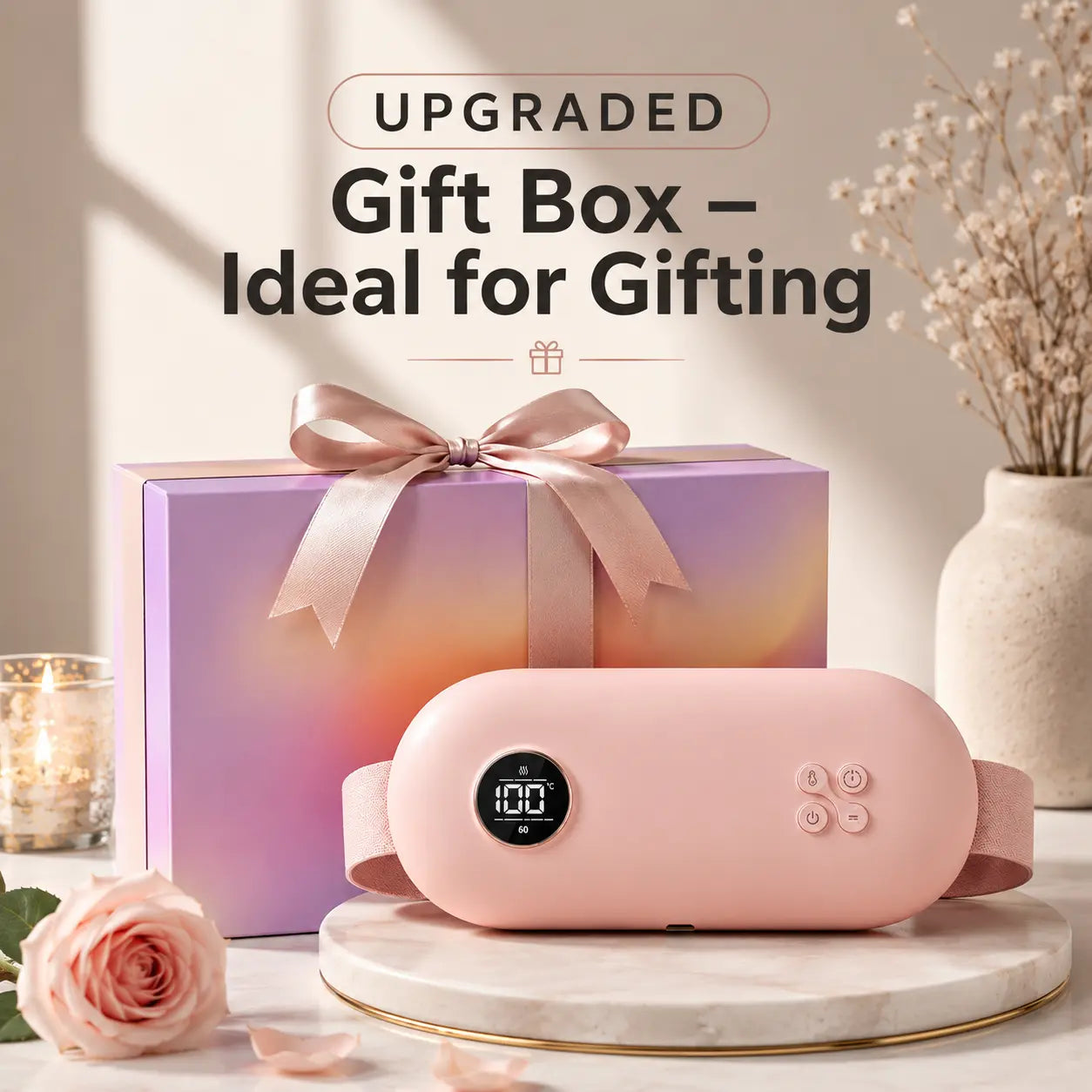 Experience Comfort and Relief: Cordless Heating Pads with Auto Shut-Off - The Perfect Gift for Mother's Day and Everyday Use